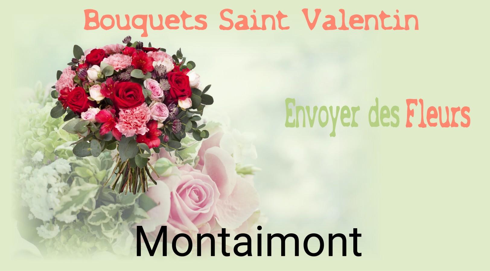 Roses de Saint-Valentin livrées à Montaimont